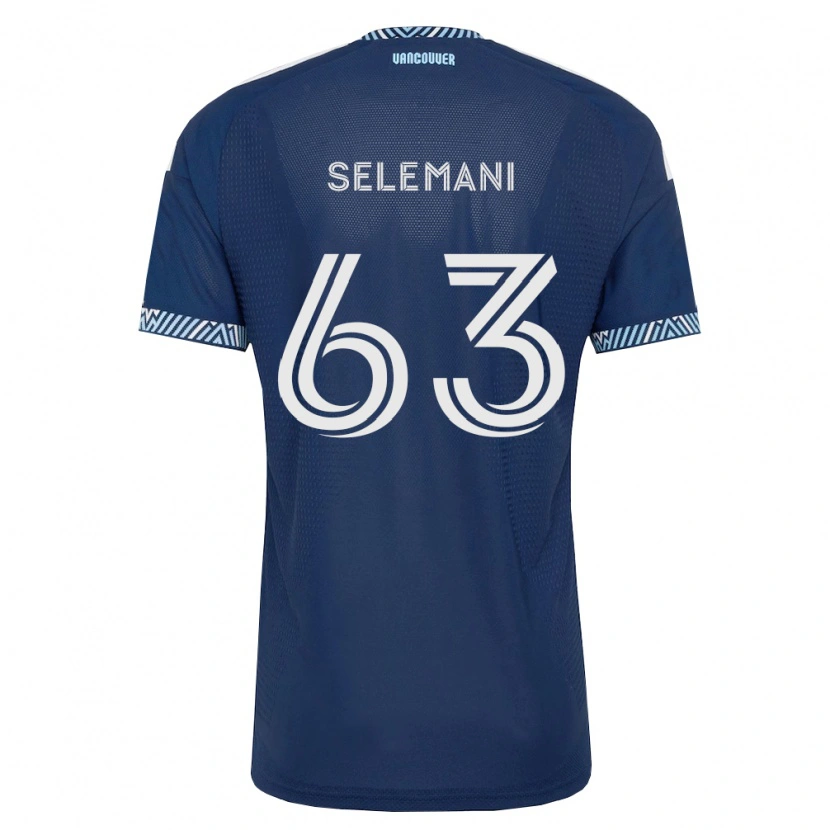 Danxen Herren Johnny Selemani #63 Tiefblau Weiß Auswärtstrikot Trikot 2026/27 T-Shirt Schweiz