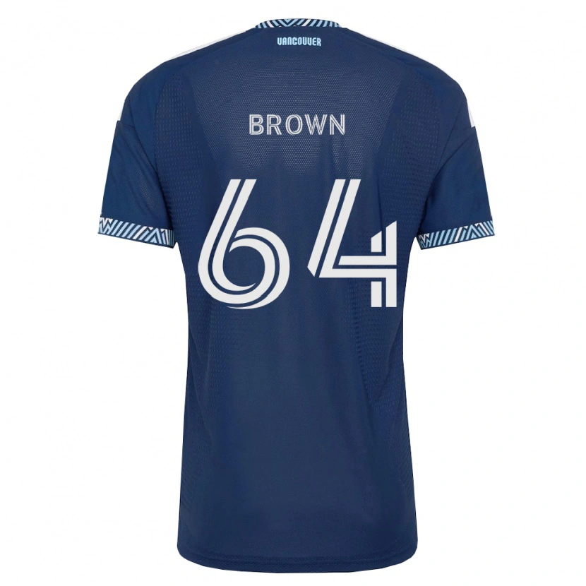 Danxen Herren Tyler Brown #64 Tiefblau Weiß Auswärtstrikot Trikot 2026/27 T-Shirt Schweiz