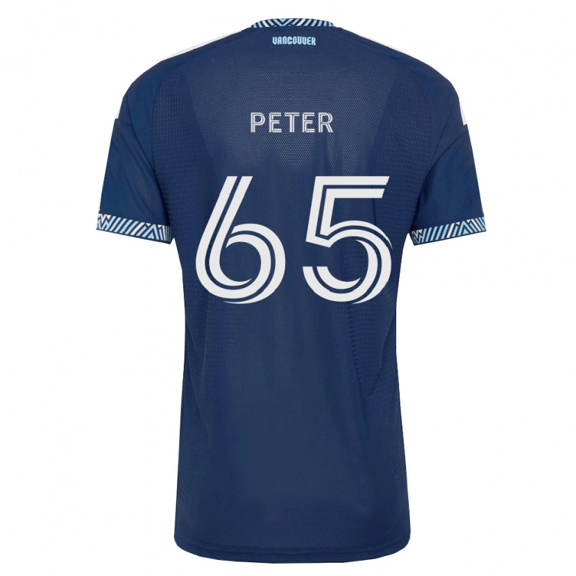 Danxen Herren Anyole Peter #65 Tiefblau Weiß Auswärtstrikot Trikot 2026/27 T-Shirt Schweiz