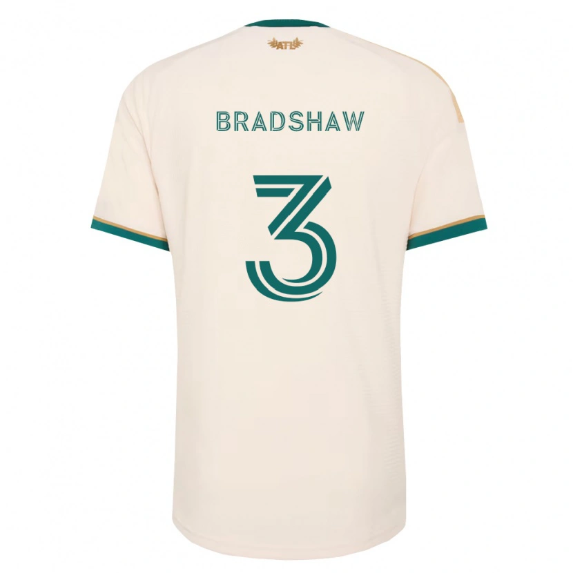Danxen Herren Jalani Bradshaw #3 Champagner Grün Auswärtstrikot Trikot 2026/27 T-Shirt Schweiz