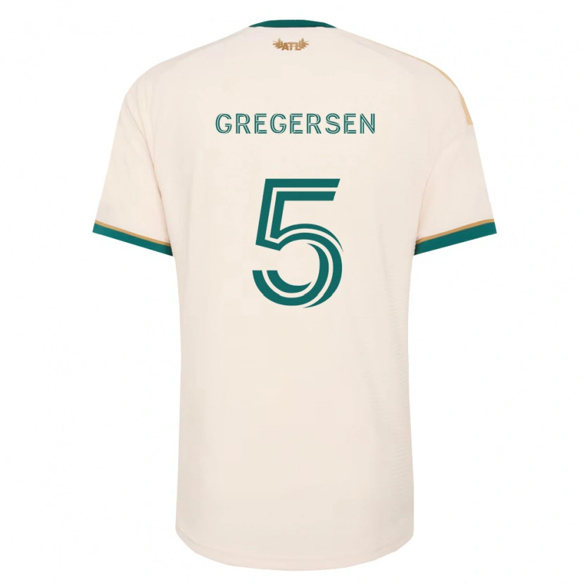 Danxen Herren Stian Gregersen #5 Champagner Grün Auswärtstrikot Trikot 2026/27 T-Shirt Schweiz