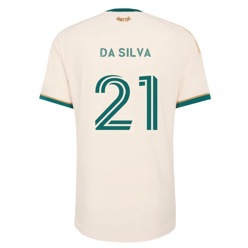 Danxen Herren Lucas Da Silva #21 Champagner Grün Auswärtstrikot Trikot 2026/27 T-Shirt Schweiz