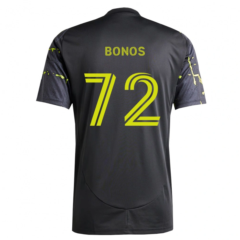 Danxen Herren Jackson Bonos #72 Fluoreszierendes Gelb Schwarz Auswärtstrikot Trikot 2026/27 T-Shirt Schweiz