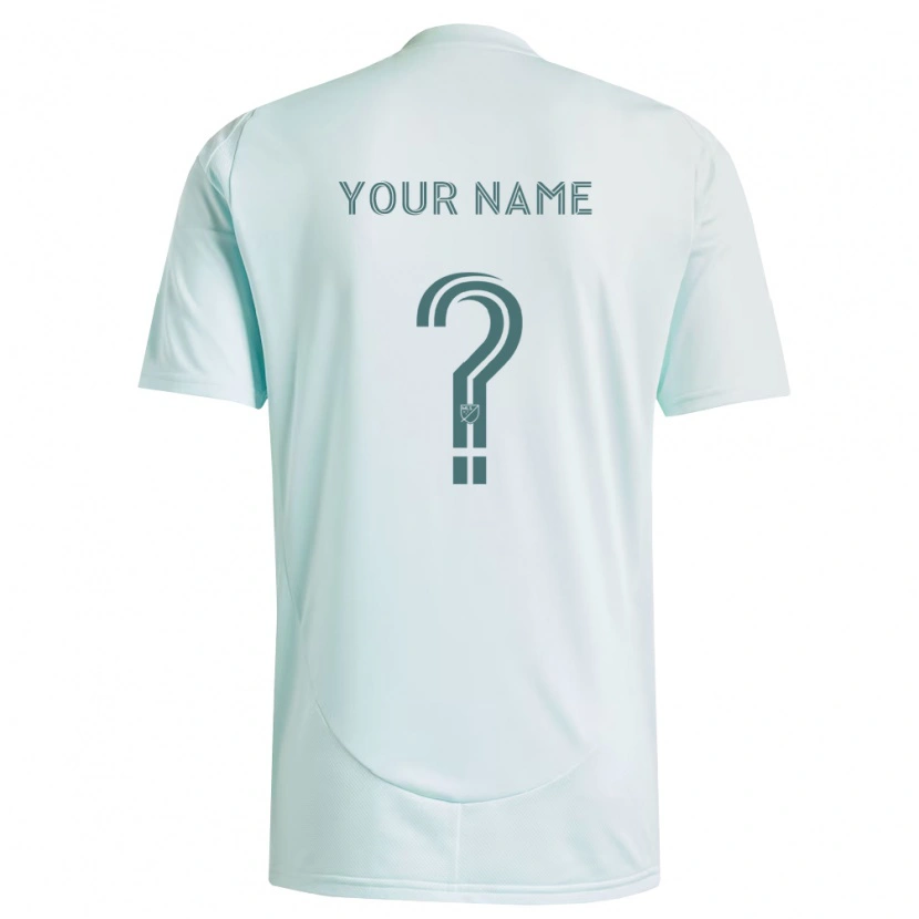 Danxen Herren Ihren Namen #0 Weiß Hellgrün Auswärtstrikot Trikot 2026/27 T-Shirt Schweiz