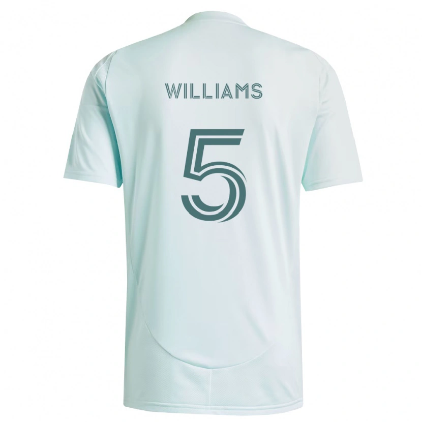 Danxen Herren Loïc Williams #5 Weiß Hellgrün Auswärtstrikot Trikot 2026/27 T-Shirt Schweiz
