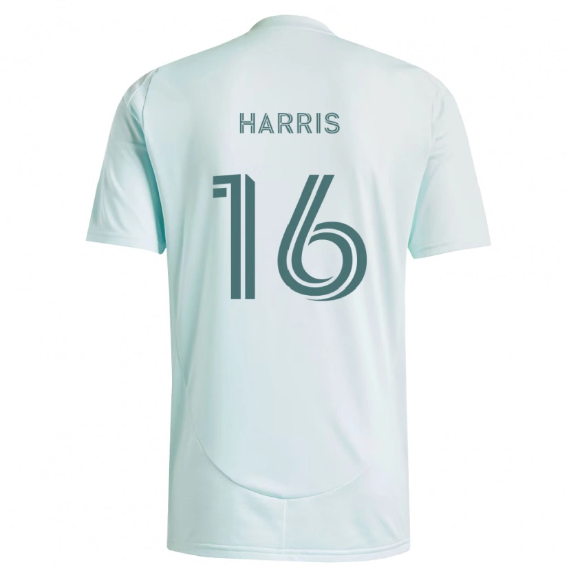 Danxen Herren Alex Harris #16 Weiß Hellgrün Auswärtstrikot Trikot 2026/27 T-Shirt Schweiz
