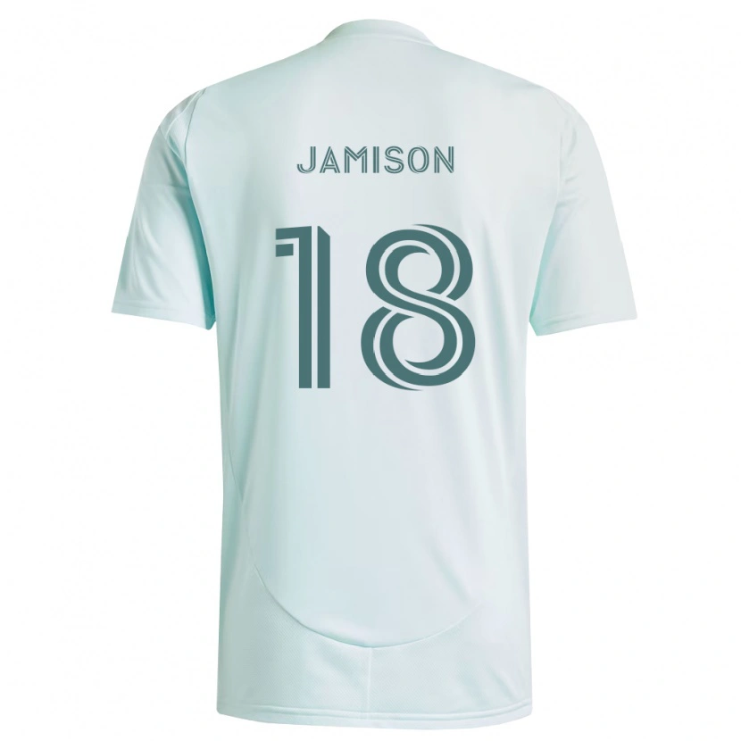 Danxen Herren Bryce Jamison #18 Weiß Hellgrün Auswärtstrikot Trikot 2026/27 T-Shirt Schweiz