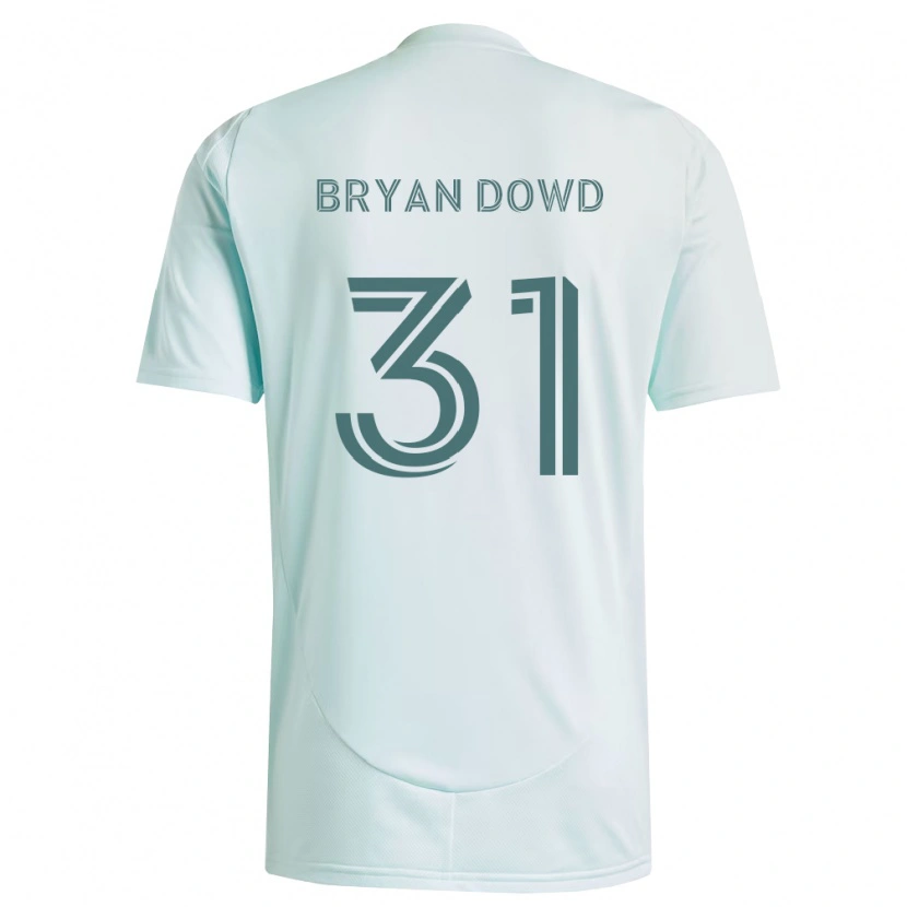 Danxen Herren Bryan Dowd #31 Weiß Hellgrün Auswärtstrikot Trikot 2026/27 T-Shirt Schweiz