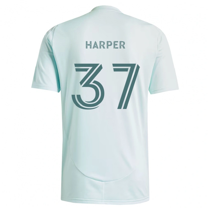 Danxen Herren Charlie Harper #37 Weiß Hellgrün Auswärtstrikot Trikot 2026/27 T-Shirt Schweiz