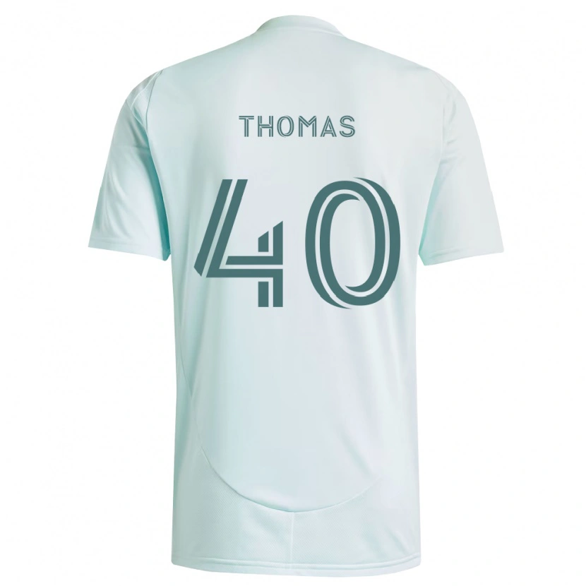 Danxen Herren Kai Thomas #40 Weiß Hellgrün Auswärtstrikot Trikot 2026/27 T-Shirt Schweiz