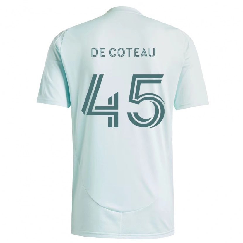 Danxen Herren Jabari De Coteau #45 Weiß Hellgrün Auswärtstrikot Trikot 2026/27 T-Shirt Schweiz