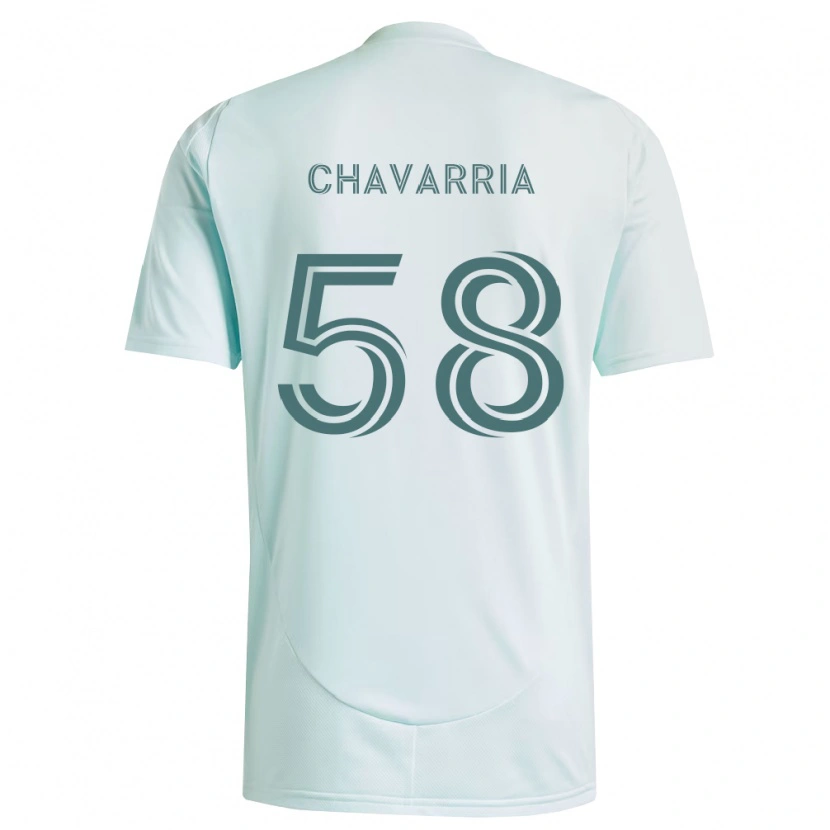 Danxen Herren Keith Chavarria #58 Weiß Hellgrün Auswärtstrikot Trikot 2026/27 T-Shirt Schweiz