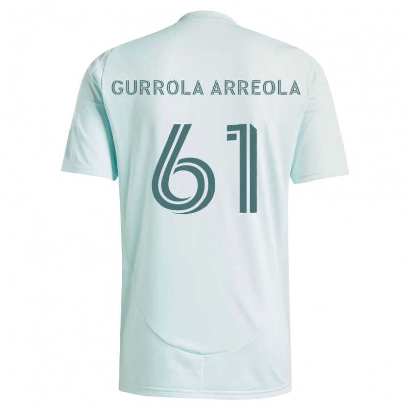 Danxen Herren Diego Gurrola Arreola #61 Weiß Hellgrün Auswärtstrikot Trikot 2026/27 T-Shirt Schweiz