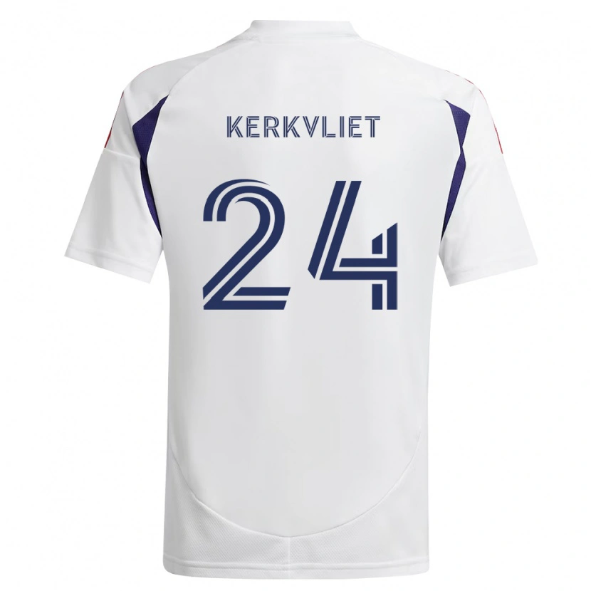 Danxen Herren Max Kerkvliet #24 Königsblau Rot Braun Auswärtstrikot Trikot 2026/27 T-Shirt Schweiz