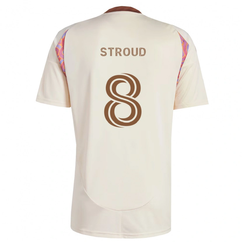 Danxen Herren Jared Stroud #8 Off-Weiß Pink Auswärtstrikot Trikot 2026/27 T-Shirt Schweiz