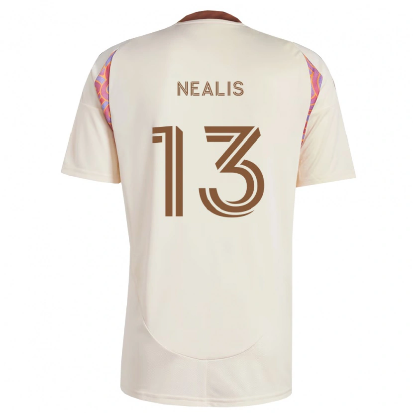 Danxen Herren Sean Nealis #13 Off-Weiß Pink Auswärtstrikot Trikot 2026/27 T-Shirt Schweiz