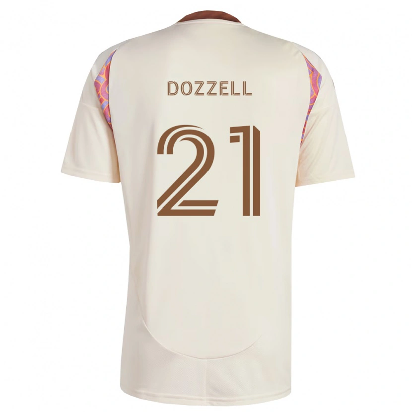 Danxen Herren Andre Dozzell #21 Off-Weiß Pink Auswärtstrikot Trikot 2026/27 T-Shirt Schweiz