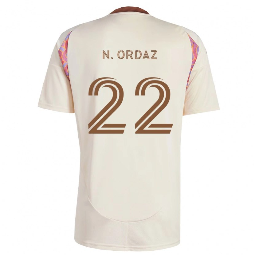 Danxen Herren Nathan Ordaz #22 Off-Weiß Pink Auswärtstrikot Trikot 2026/27 T-Shirt Schweiz