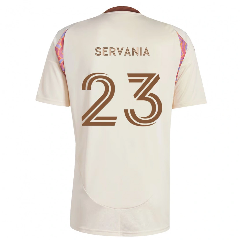 Danxen Herren Brandon Servania #23 Off-Weiß Pink Auswärtstrikot Trikot 2026/27 T-Shirt Schweiz