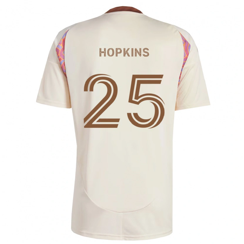 Danxen Herren Jackson Hopkins #25 Off-Weiß Pink Auswärtstrikot Trikot 2026/27 T-Shirt Schweiz