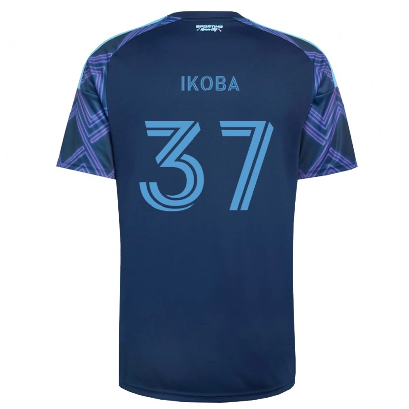Danxen Herren Tega Ikoba #37 Königsblau Violett Auswärtstrikot Trikot 2026/27 T-Shirt Schweiz