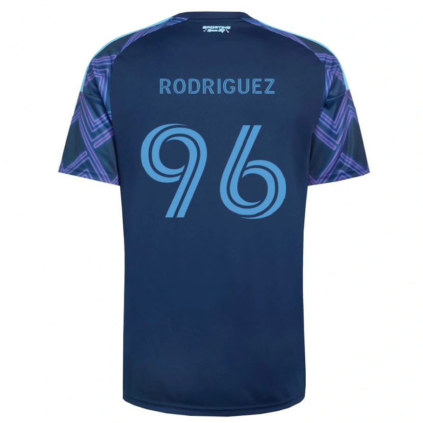 Danxen Herren Missael Rodríguez #96 Königsblau Violett Auswärtstrikot Trikot 2026/27 T-Shirt Schweiz