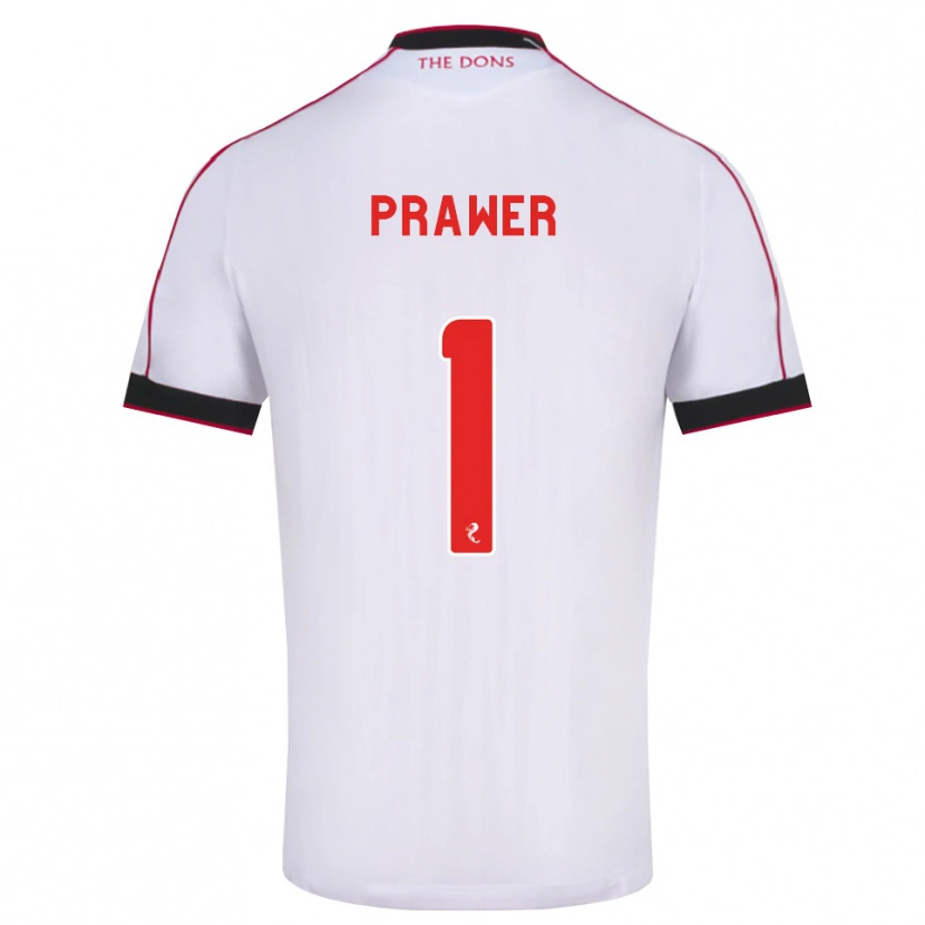 Danxen Herren Anna Prawer #1 Schwarz Rot Weiß Auswärtstrikot Trikot 2026/27 T-Shirt Schweiz