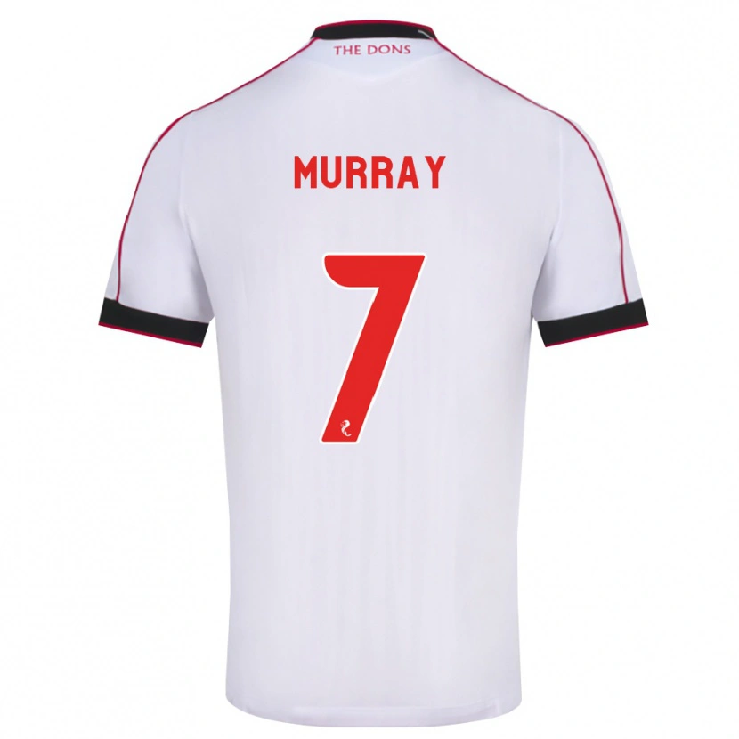 Danxen Herren Phoebe Murray #7 Schwarz Rot Weiß Auswärtstrikot Trikot 2026/27 T-Shirt Schweiz