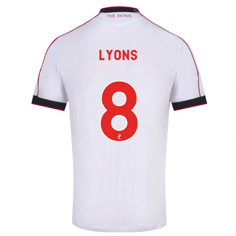 Danxen Herren Brad Lyons #8 Schwarz Rot Weiß Auswärtstrikot Trikot 2026/27 T-Shirt Schweiz