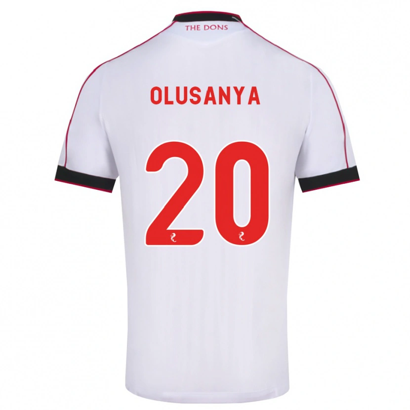 Danxen Herren Toyosi Olusanya #20 Schwarz Rot Weiß Auswärtstrikot Trikot 2026/27 T-Shirt Schweiz