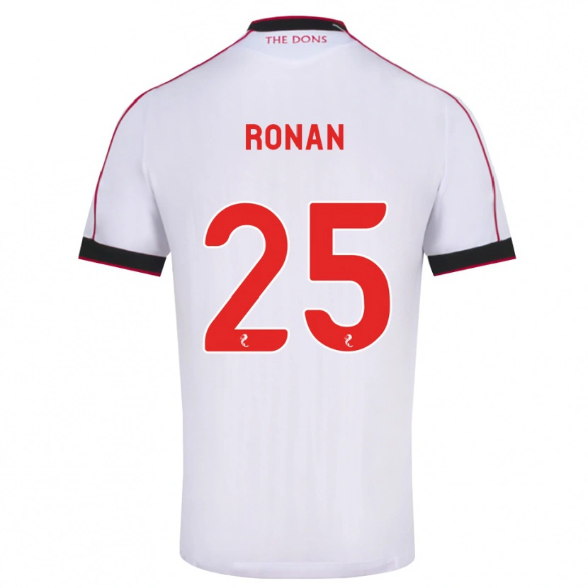 Danxen Herren Connor Ronan #25 Schwarz Rot Weiß Auswärtstrikot Trikot 2026/27 T-Shirt Schweiz