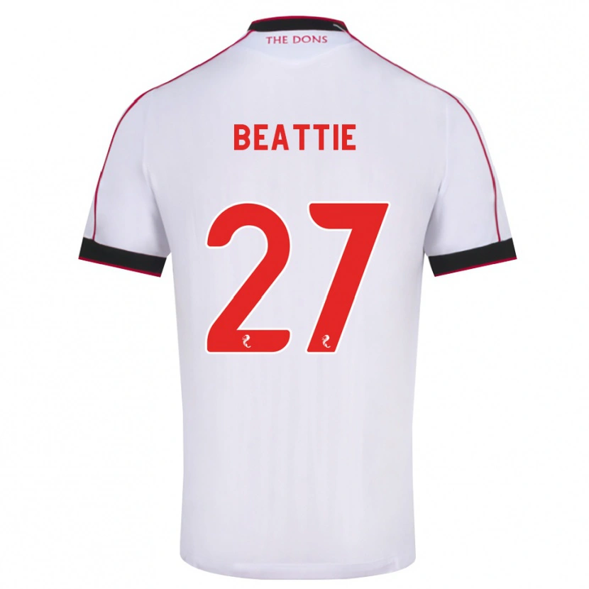 Danxen Herren Kerry Beattie #27 Schwarz Rot Weiß Auswärtstrikot Trikot 2026/27 T-Shirt Schweiz