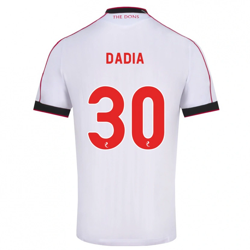 Danxen Herren Or Dadia #30 Schwarz Rot Weiß Auswärtstrikot Trikot 2026/27 T-Shirt Schweiz