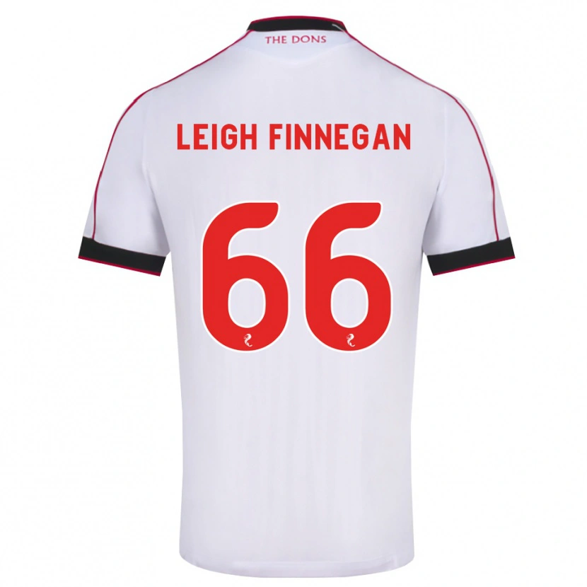 Danxen Herren Toni Leigh Finnegan #66 Schwarz Rot Weiß Auswärtstrikot Trikot 2026/27 T-Shirt Schweiz