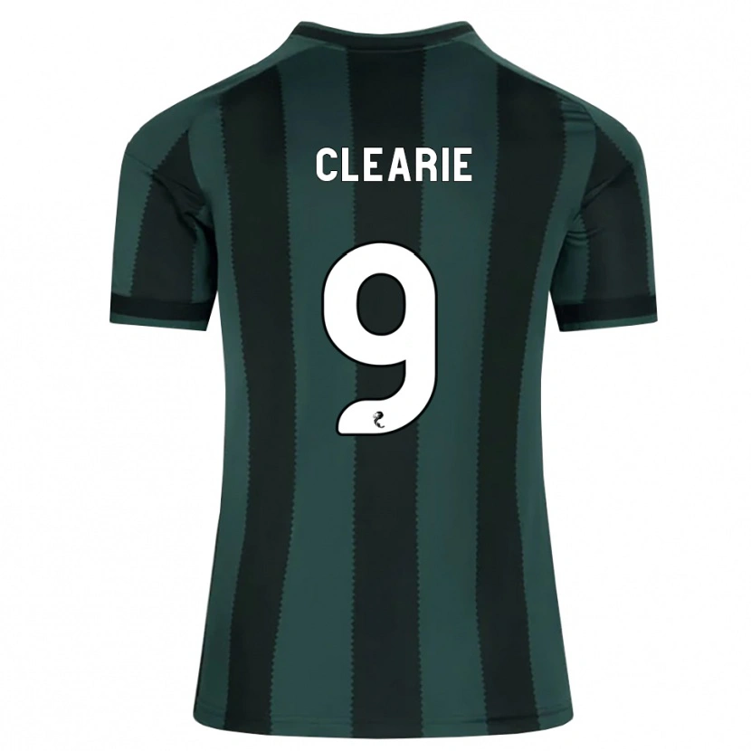 Danxen Herren Lucas Clearie #9 Dunkles Schiefergrau Schwarz Auswärtstrikot Trikot 2026/27 T-Shirt Schweiz