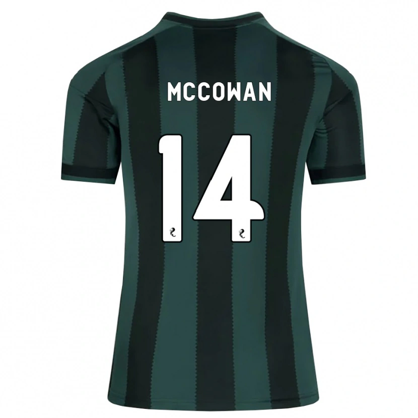Danxen Herren Luke Mccowan #14 Dunkles Schiefergrau Schwarz Auswärtstrikot Trikot 2026/27 T-Shirt Schweiz