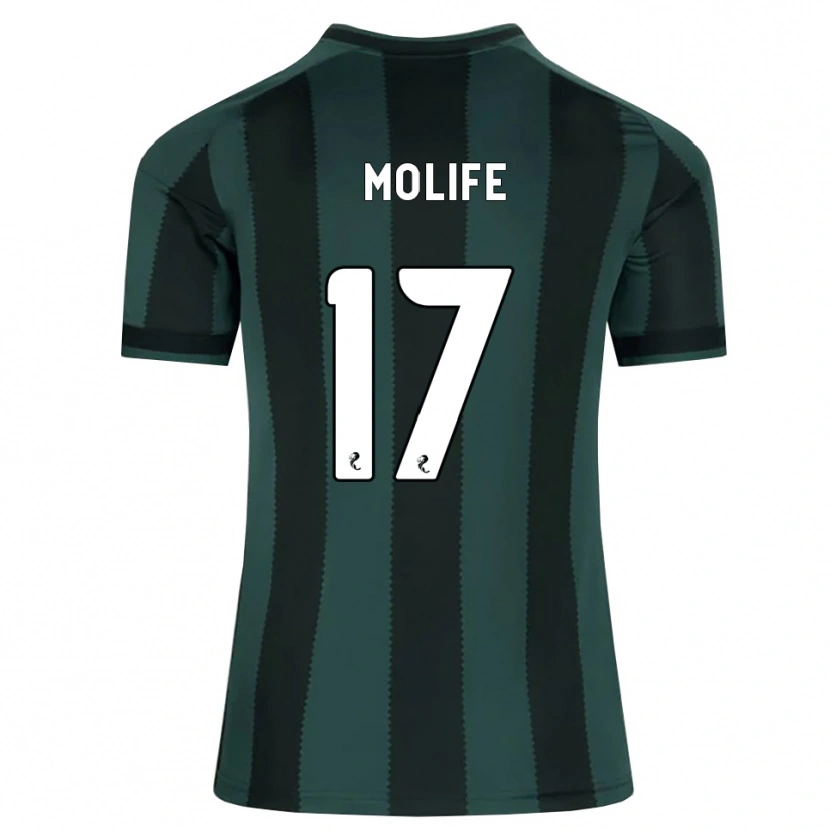 Danxen Herren Ezekiel Molife #17 Dunkles Schiefergrau Schwarz Auswärtstrikot Trikot 2026/27 T-Shirt Schweiz