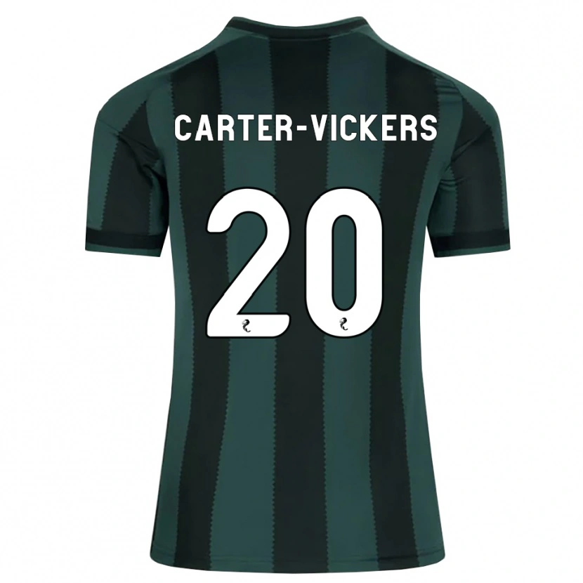 Danxen Herren Cameron Carter-Vickers #20 Dunkles Schiefergrau Schwarz Auswärtstrikot Trikot 2026/27 T-Shirt Schweiz