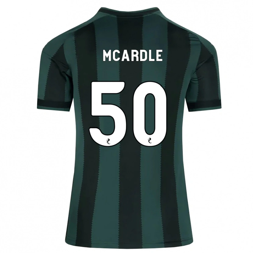 Danxen Herren Sean Mcardle #50 Dunkles Schiefergrau Schwarz Auswärtstrikot Trikot 2026/27 T-Shirt Schweiz
