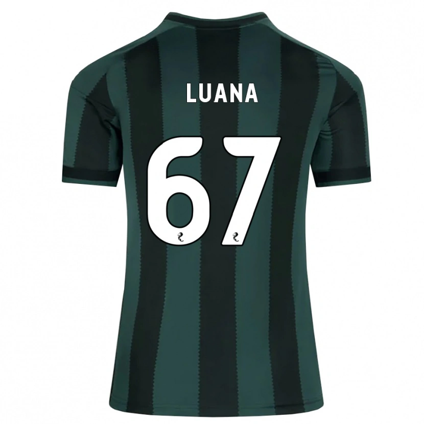 Danxen Herren Luana Muñoz #67 Dunkles Schiefergrau Schwarz Auswärtstrikot Trikot 2026/27 T-Shirt Schweiz