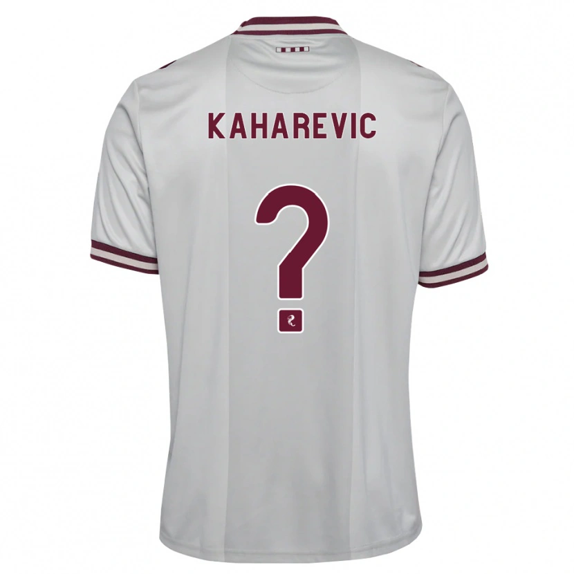 Danxen Herren Sinan Kaharevic #0 Weiß Burgunder Auswärtstrikot Trikot 2026/27 T-Shirt Schweiz