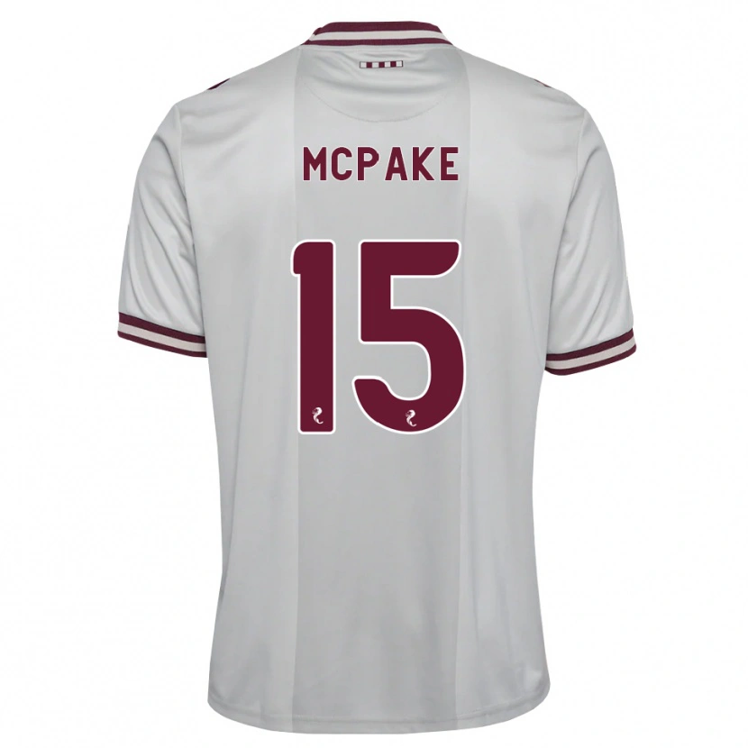 Danxen Herren Josh Mcpake #15 Weiß Burgunder Auswärtstrikot Trikot 2026/27 T-Shirt Schweiz