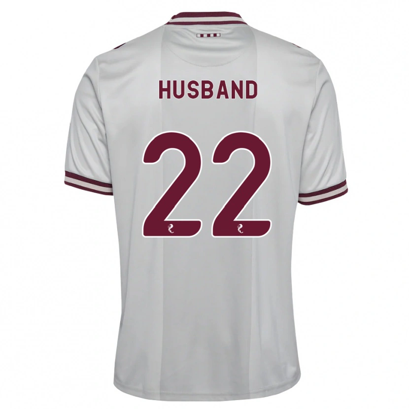 Danxen Herren Jessica Husband #22 Weiß Burgunder Auswärtstrikot Trikot 2026/27 T-Shirt Schweiz