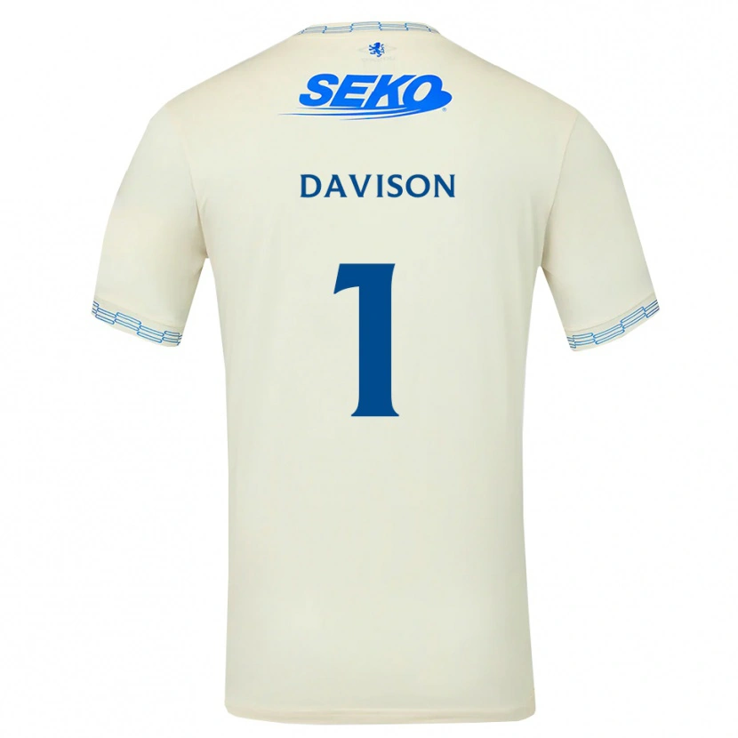 Danxen Herren Hannah Davison #1 Tiefseeblau Weiß Auswärtstrikot Trikot 2026/27 T-Shirt Schweiz