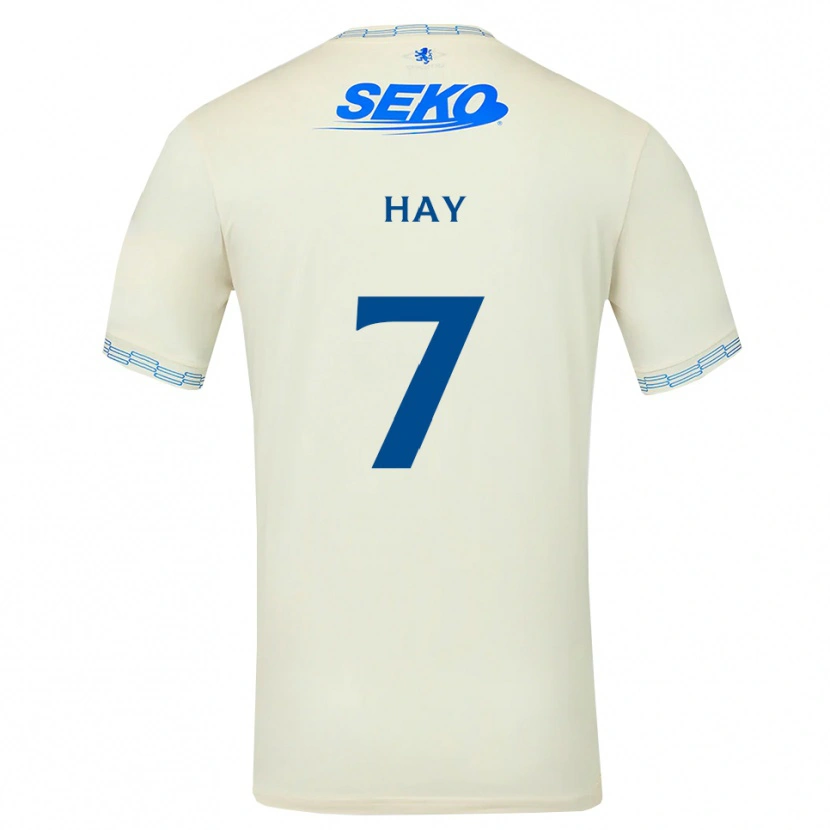 Danxen Herren Brogan Hay #7 Tiefseeblau Weiß Auswärtstrikot Trikot 2026/27 T-Shirt Schweiz