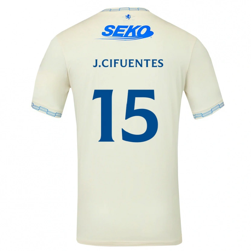 Danxen Herren José Cifuentes #15 Tiefseeblau Weiß Auswärtstrikot Trikot 2026/27 T-Shirt Schweiz