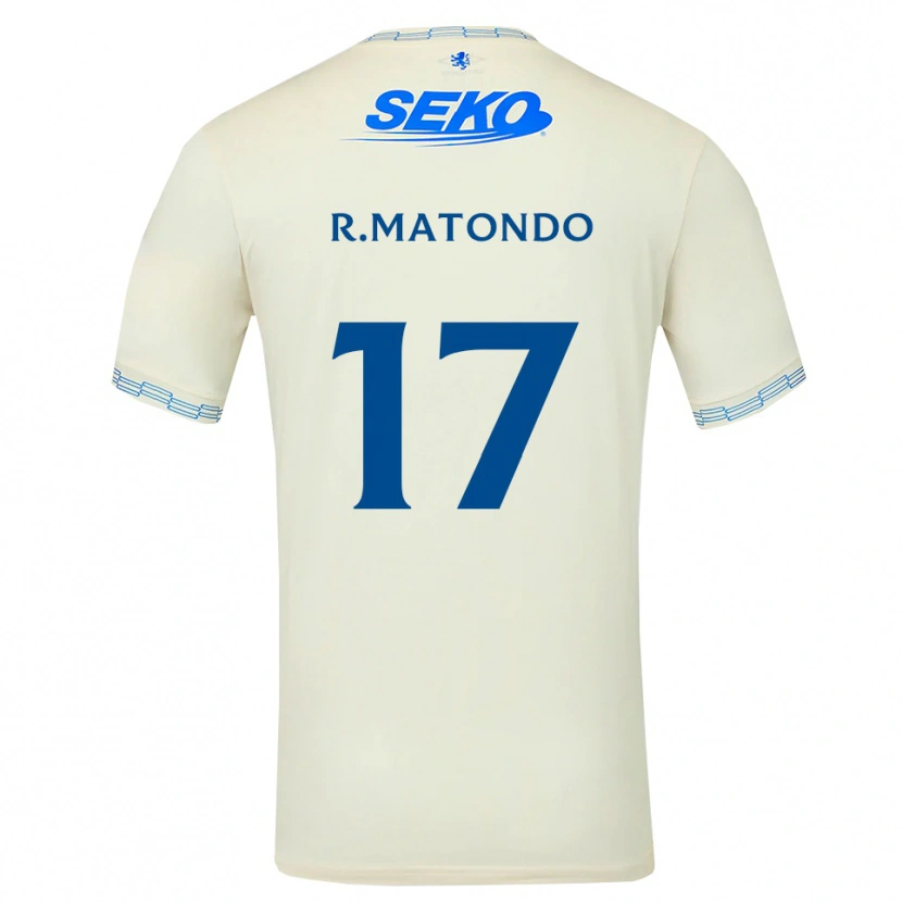 Danxen Herren Rabbi Matondo #17 Tiefseeblau Weiß Auswärtstrikot Trikot 2026/27 T-Shirt Schweiz