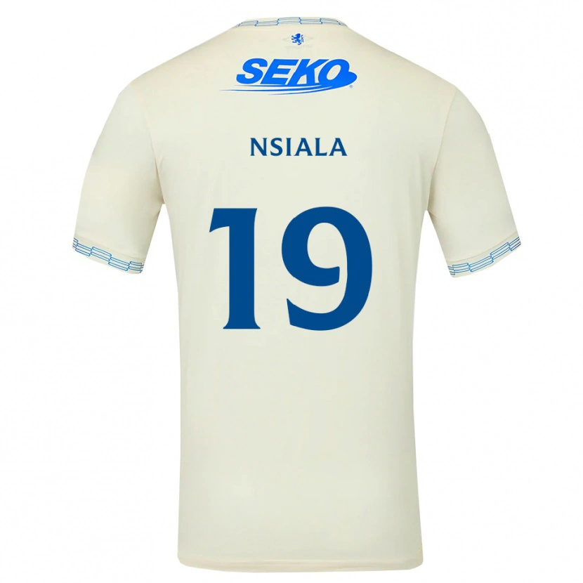Danxen Herren Clinton Nsiala #19 Tiefseeblau Weiß Auswärtstrikot Trikot 2026/27 T-Shirt Schweiz