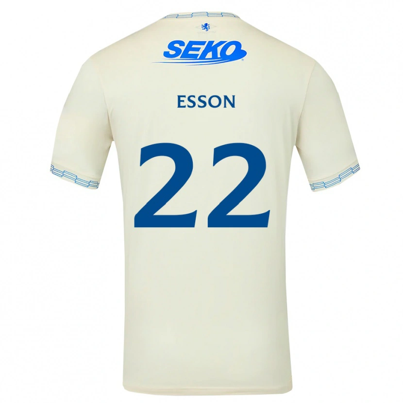 Danxen Herren Victoria Esson #22 Tiefseeblau Weiß Auswärtstrikot Trikot 2026/27 T-Shirt Schweiz