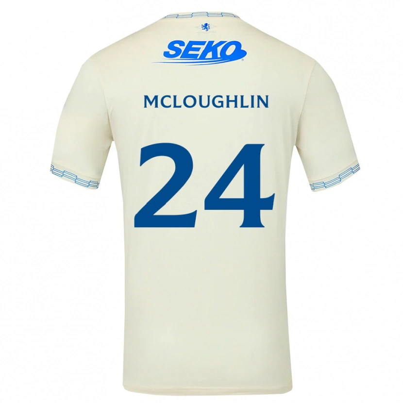 Danxen Herren Olivia Mcloughlin #24 Tiefseeblau Weiß Auswärtstrikot Trikot 2026/27 T-Shirt Schweiz